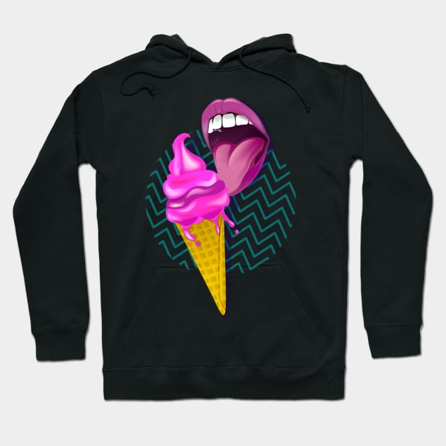 Ice cream nostalgia Hoodie by romulofq